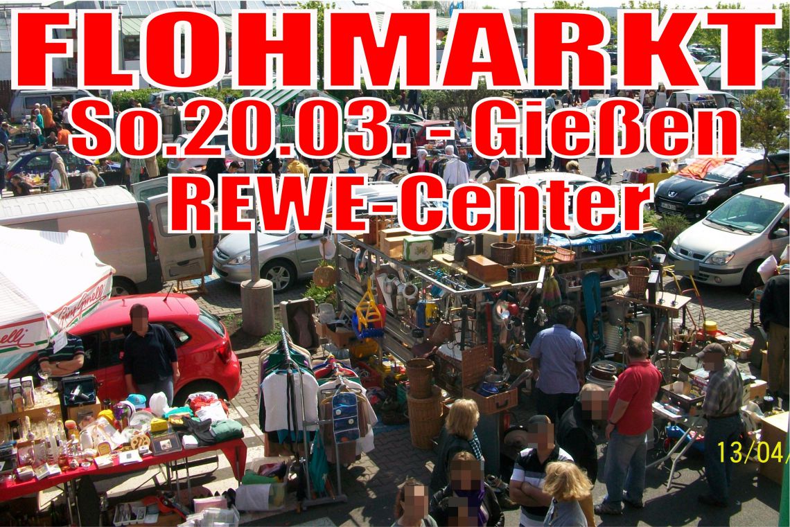 FLOHMARKT Gießen REWE Center