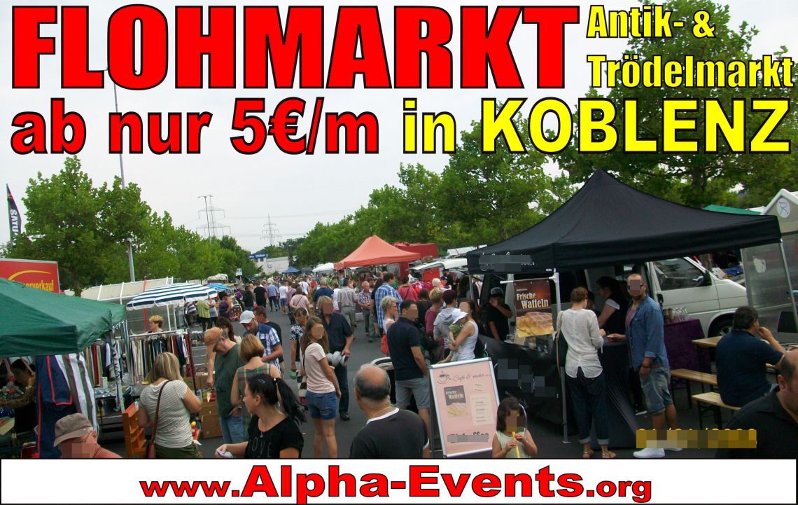 FLOHMARKT - Koblenz ab nur 5€/m