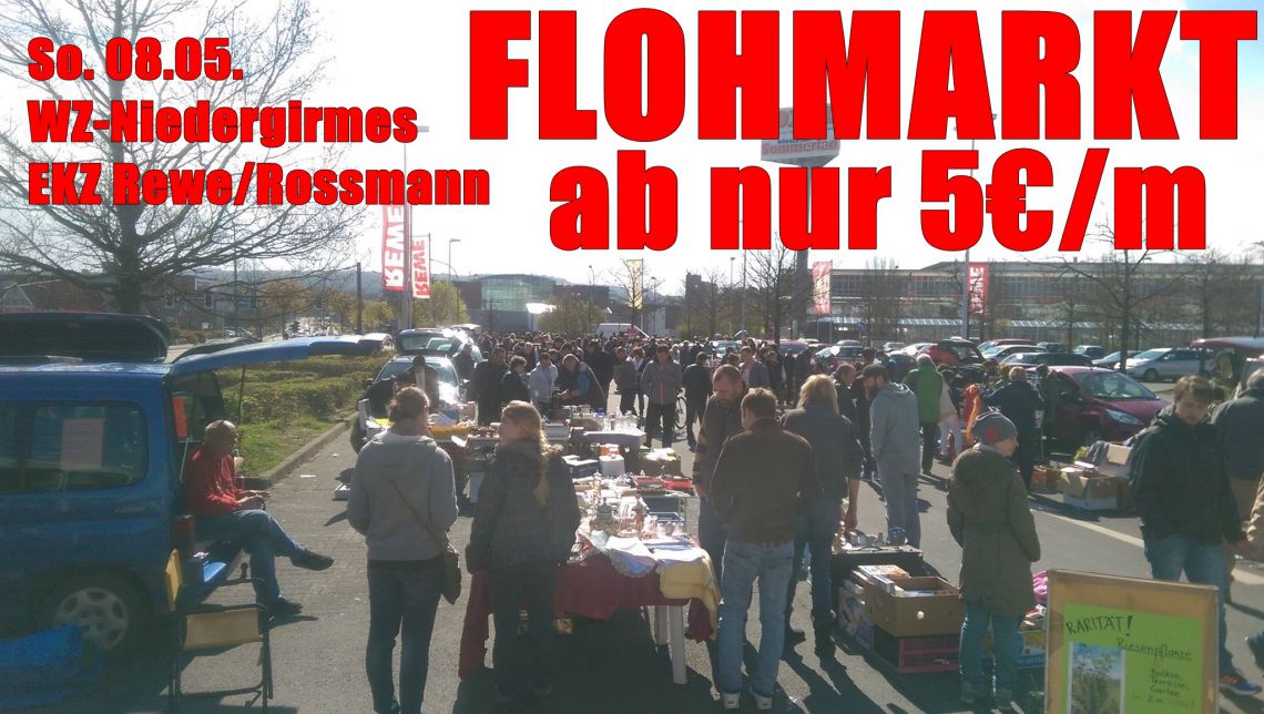 FLOHMARKT ab nur 5€/m WZ-Niedergirmes