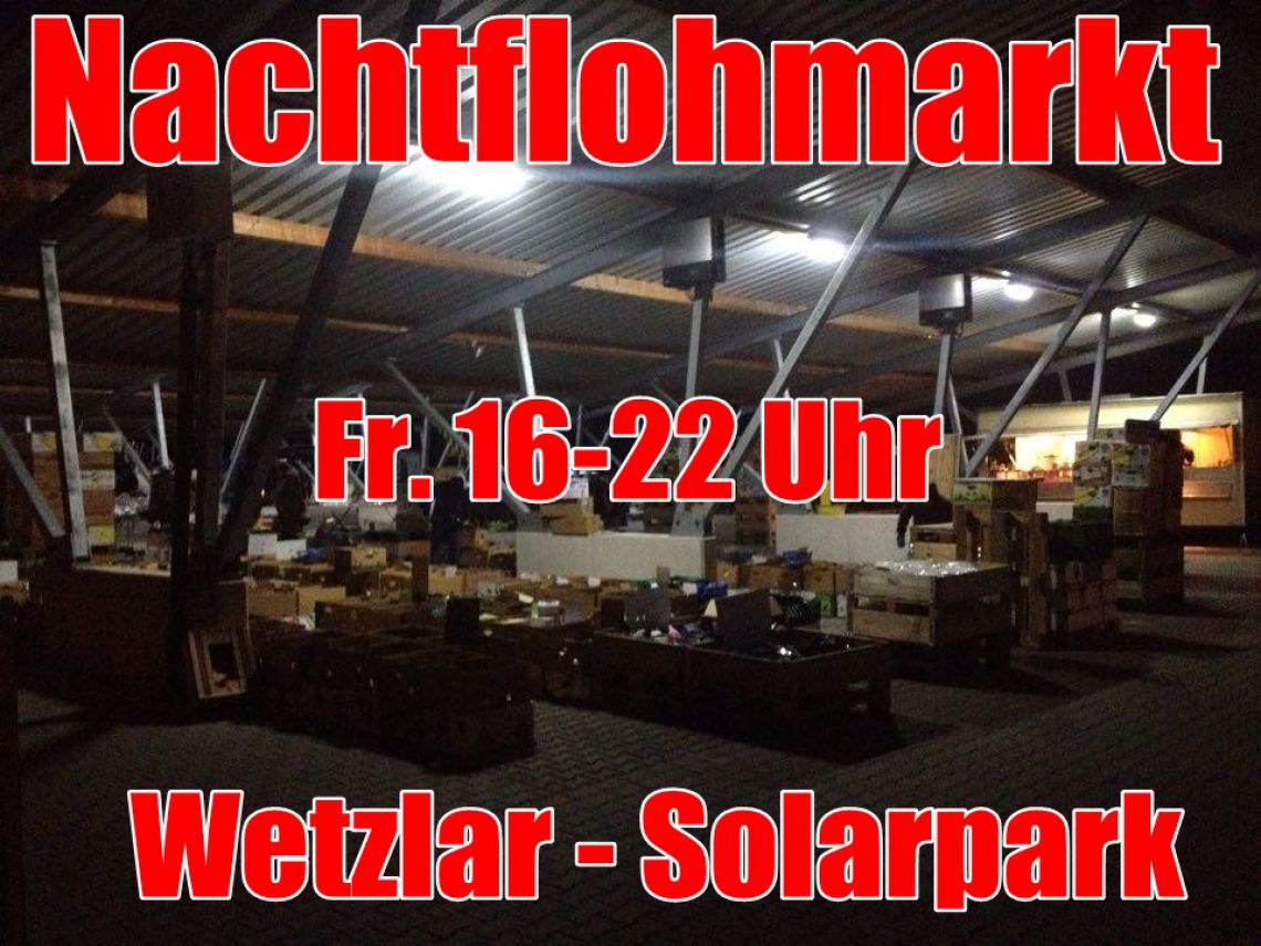 ABEND Flohmarkt Solarpark Wetzlar