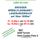 Großer Möbelflohmarkt